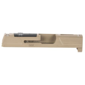 Grey Ghost Precision GGP365 Version 2 Slide Fits Sig P365, Optic Cut Compatible w/Sig RomeoZero & Shield RMS-C, Fine Front & Rear Serrations,
