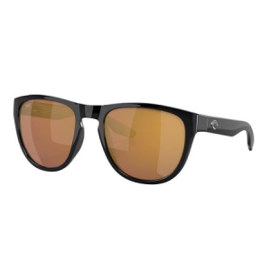 Costa Del Mar Irie Black Frames with Gold Mirror Lenses