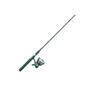 Zebco Splash 20 6 Foot Medium Light Spinning Combo with Green Finish