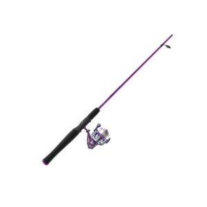 Zebco Splash Tidepool Purple 6 Foot Medium Spinning Combo