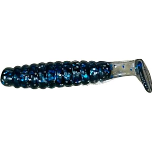 Charlie Brewers Slider 1 1/2" Crappie Panfish Grub Blue Gill