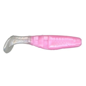 Charlie Brewers Slider 2 1/8" Slider Minnow Pink/Pearl Tail