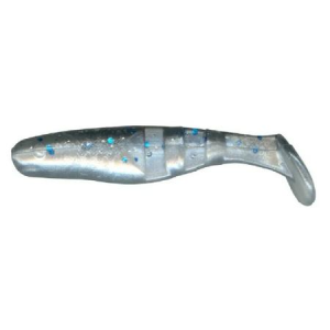 Charlie Brewers Slider 2 1/8" Slider Minnow Silver/Blue