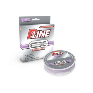 P Line CX Premium 12 LB Coated Fluorocarbon Line 300 Yards - Clear Fluorescent