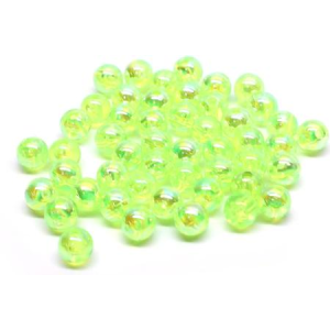 P Line Round Rigging Beads 6 MM 120 Piece - Chartreuse