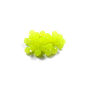 P Line Round Rigging Beads 8 MM 60 Piece - Chartreuse