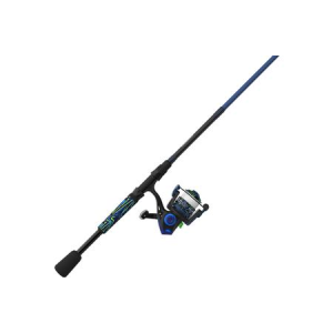 Zebco Roam 30 Energy 6 Foot 6 Inch Medium Spinning Combo with Green Blue Finish