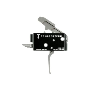 Triggertech Competitive Primary Two-Stage Flat Trigger with 3.50 lbs Draw Weight for AR-15 Right