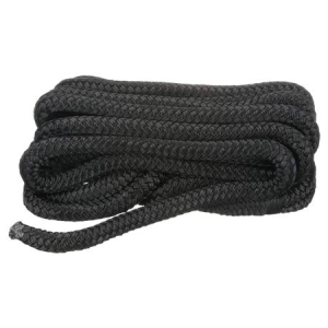 Attwood Dock Line, 3/8 Inch x 20 Foot, Black