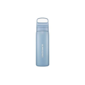Lifestraw 18oz GO Stainless Steel Water Bottle - Icelandic Blue