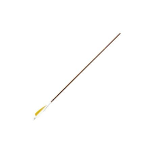 Victory Archery Bamboo Trad 500 Feather Fletched Arrow Single