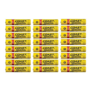 Coast Industrial Performance Alkaline AAA Batteries 24-Pack