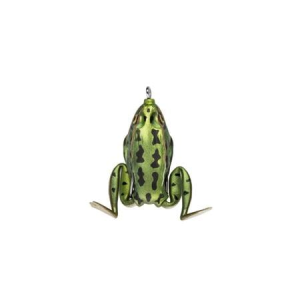 Lunkerhunt Pocket Elephant Ear Peanuts Frog - Green Tea