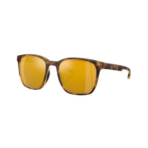 Native Eyewear Targhee Square Matte Tortoise Frame with Bronze Reflex Polarized Lenses
