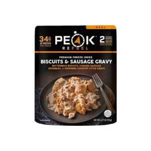 Peak Refuel Freeze-Dried Biscuits & Sausage Gravy