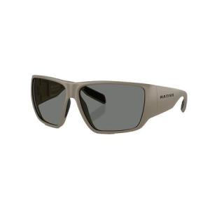 Native Eyewear Sightcaster II Matte Desert Tan Frame with Grey Polarized Lenses