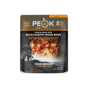 Peak Refuel Freeze-Dried Backcountry Bison Bowl