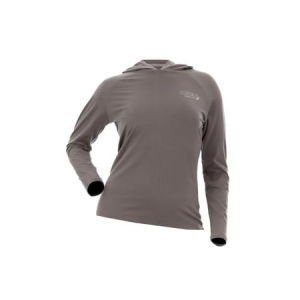 Dsg Outerwear Long Sleeve Hooded Shirt - Stone