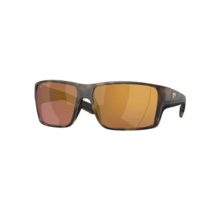 Costa Del Mar Reefton Pro Tortoise Frame with Gold Mirror Lenses