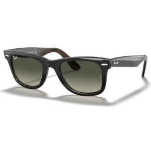 Ray-Ban Original Wayfarer Color Mix Sunglasses with Polished Grey On Havana Lenses and Grey Gradient Lenses