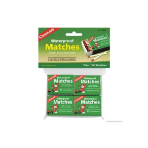 Coghlans Waterproof Matches - 4 Pack