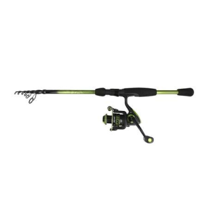 Eagle Claw Pack-It Pro Spinning Reel Combo, 6 Foot