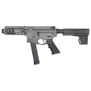Brigade BM-9 Forged 9mm AR-Style Pistol with Tungsten Cerakote Finish and 5.5 inch Barrel