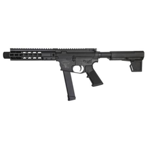 Brigade 9mm Graphite Black Cerakote Battle Pistol with KeyMod Rail and Billet Lower Receiver