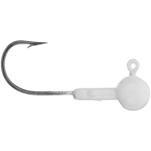 Crappie Magnet Double Cross Jig Heads 1/16 oz White 5 Pack