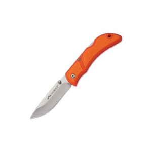 Outdoor Edge TB-25 TrailBlaze Lockback, 2.5 Inch Orange GRN Handle Folding Knife