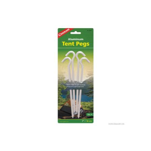 Coghlans Aluminum Tent Pegs 7in - 4 Pack