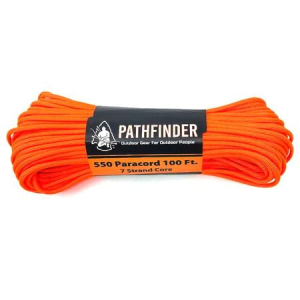 Pathfinder 550 Paracord - Orange 100ft