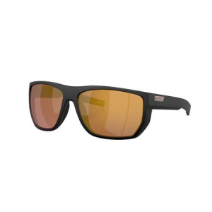 Costa Del Mar Santiago Netplus Black Frame with Gold Mirror Polarized Lenses