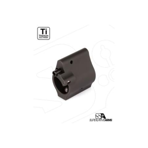 Superlative Arms .875" AR-15 Solid Titanium Adjustable Gas Block