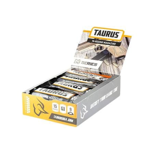Taurus G3 Magazine Pop Display 15rd 9mmLuger Black Steel w/ Polymer Base Plate (12 Mags)