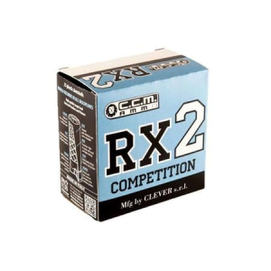 Clever 12 Gauge 2-3/4 Inch 1 Oz 8 Shot RX 2 Competition 250/Case