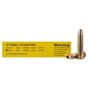Buffalo Bore 45-70 Government 350 Grain TSX Flat Nose Lead Free Strictly Business 20/Box
