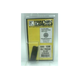 Triple K Colt Prewar fits Colt Prewar 25 ACP 6 Round Blue