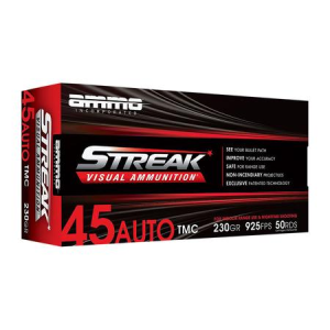 Ammo Incorporated 45 ACP 230 Grain Total Metal Case Streak Visual 50/Box