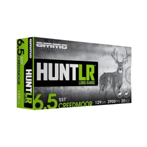 Ammo Incorporated 6.5 Creedmoor 129 Grain Super Shock Tip Hunt Long Range 20/Box
