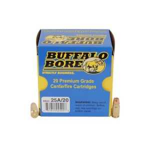 Buffalo Bore 357 Sig 125 Grain Jacketed Hollow Point Heavy Strictly Business 20/Box