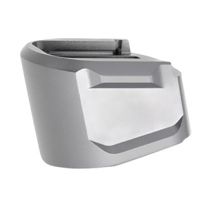 Tyrant Cnc Magazine Extension 9mm Fits Springfield Echelon 5rd Grey Aluminum