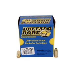 Buffalo Bore 40 Smith & Wesson 155 Grain Jacketed Hollow Point Heavy Strictly Business 20/Box