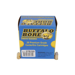 Buffalo Bore 380 ACP 100 Grain Hard Cast Flat Nose Standard Pressure Strictly Business 20/Box