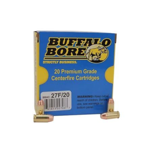 Buffalo Bore 380 ACP 95 Grain Full Metal Jacket Flat Nose Strictly Business Standard Pressure 20/Box