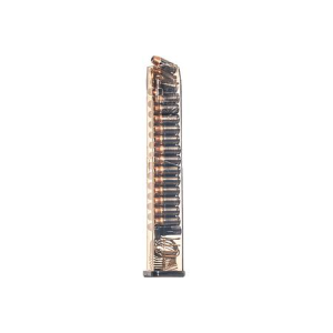 Elite Tactical Systems Pistol Mags 30rd Extended 45 ACP Compatible w/Glock 21/30/41 Smoke Polymer