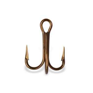 Mustad Treble Hook Bronze Size 3/0
