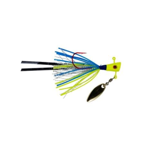 Crappie Magnet Fin Spin Pro Series 1/8 oz 2 Piece Packs - Oxbox Chartruese