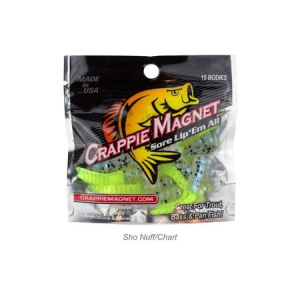 Crappie Magnet 15 Piece Body Pack Sho Nuff Chartruese