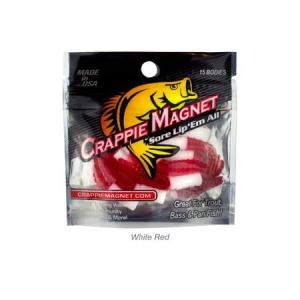 Crappie Magnet 15 piece Body Pack - White-Red